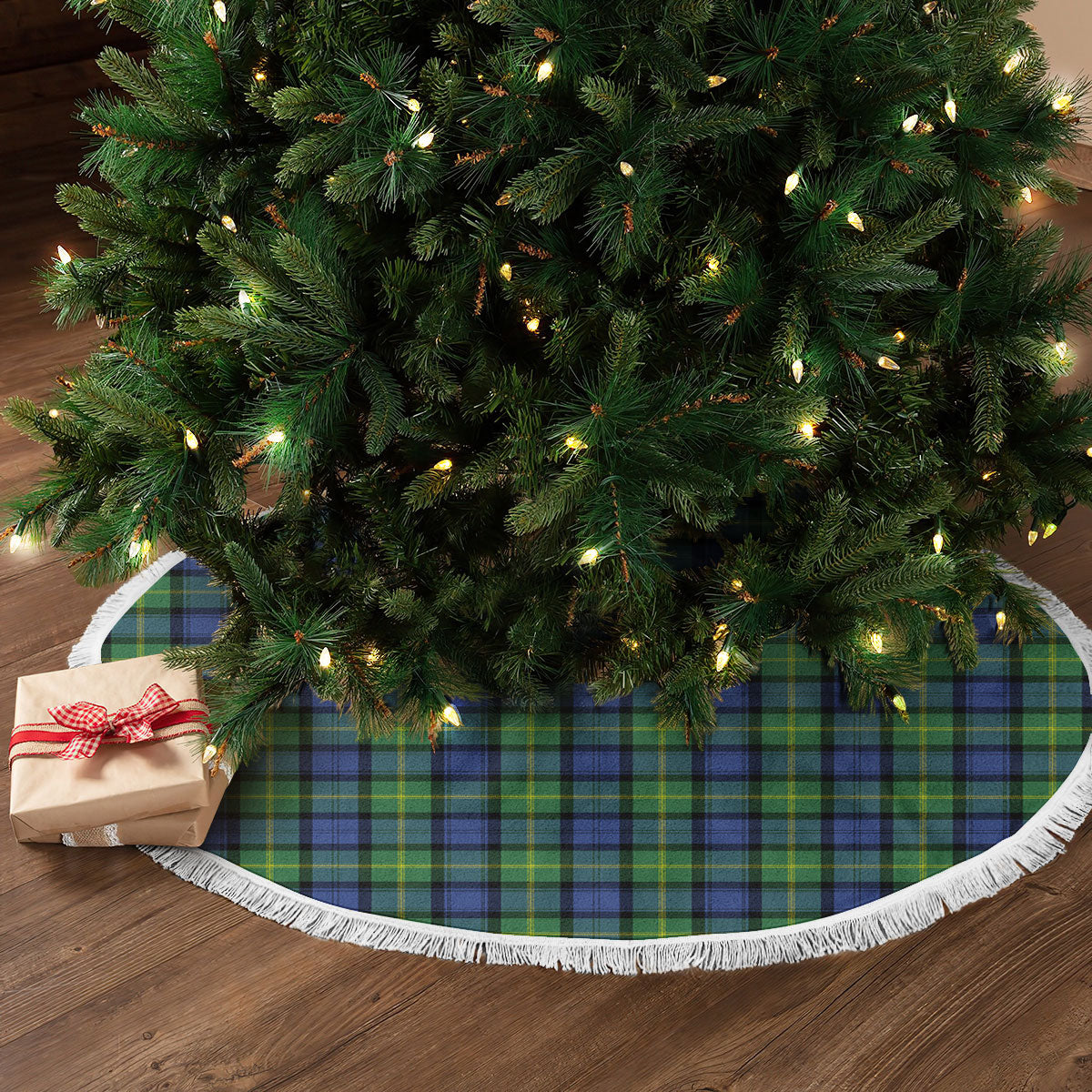 Gordon Old Ancient Tartan Christmas Tree Skirt