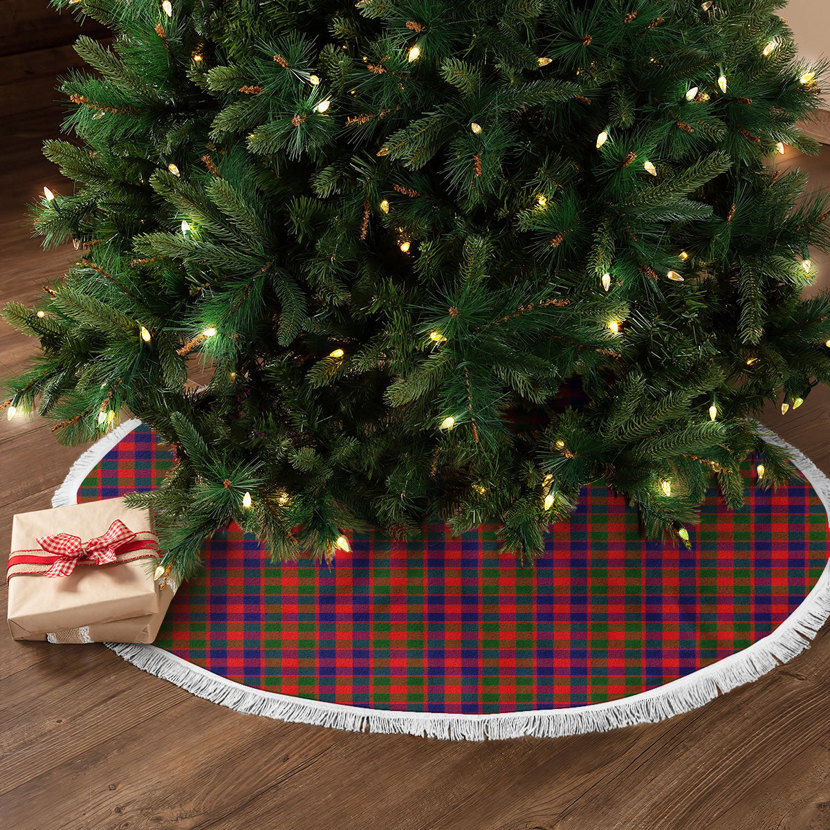 Gow (of Skeoch) Tartan Christmas Tree Skirt