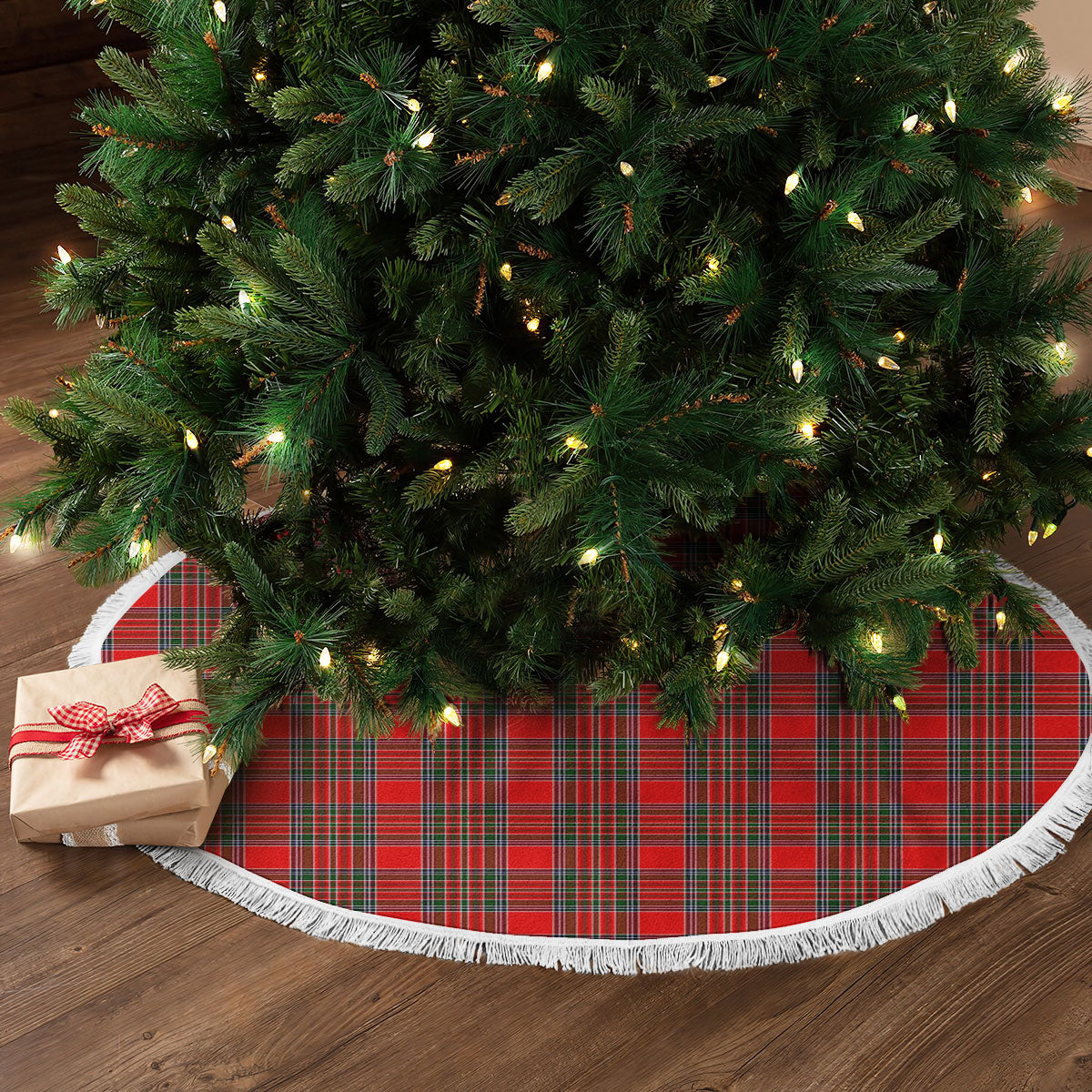 MacBain Tartan Christmas Tree Skirt