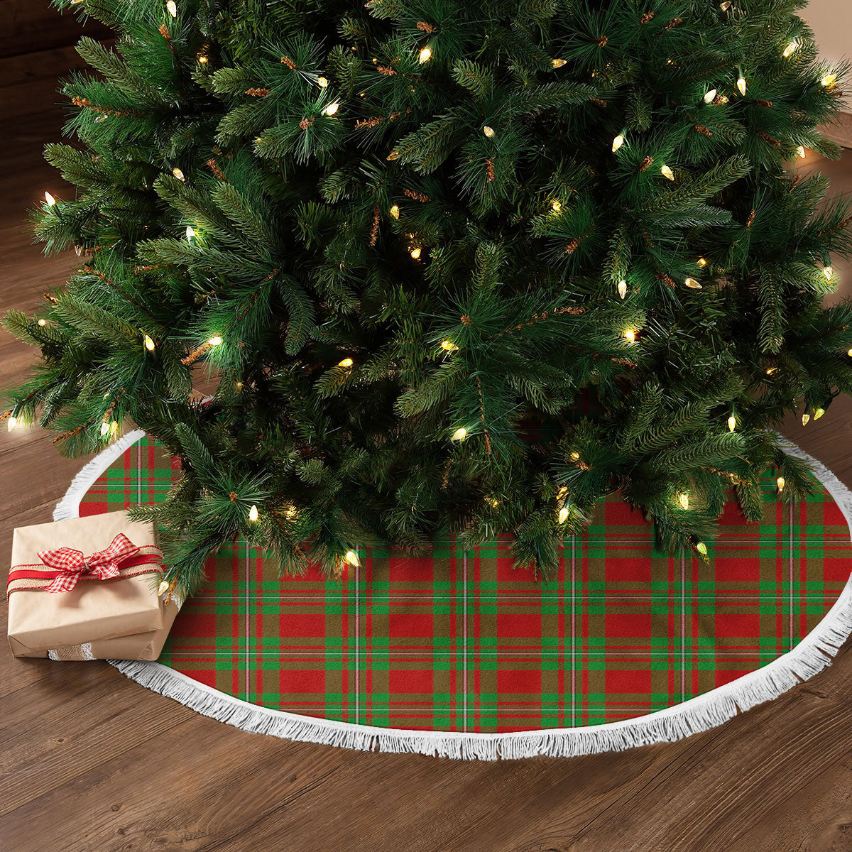 MacGregor Modern Tartan Christmas Tree Skirt