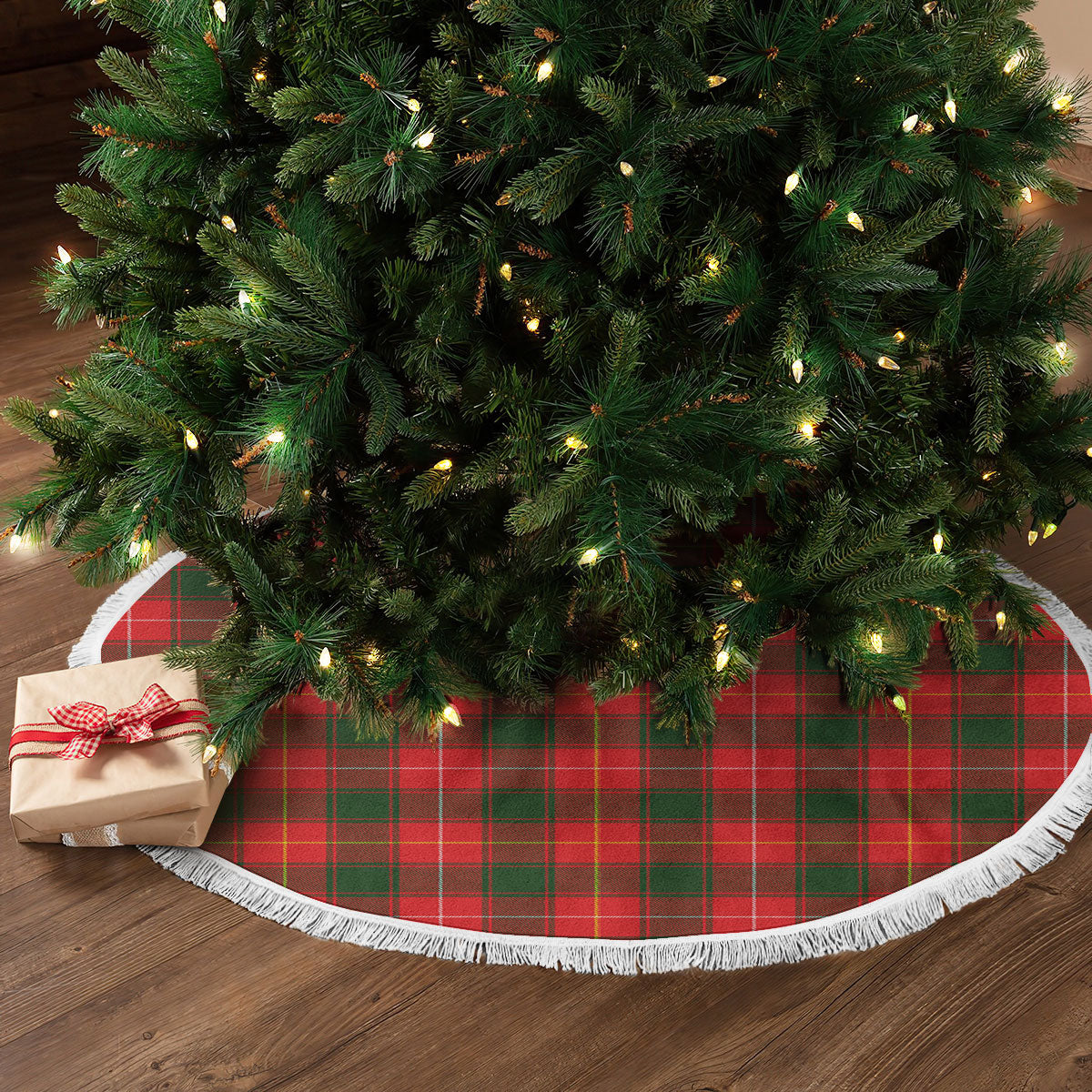 MacPhee Modern Tartan Christmas Tree Skirt