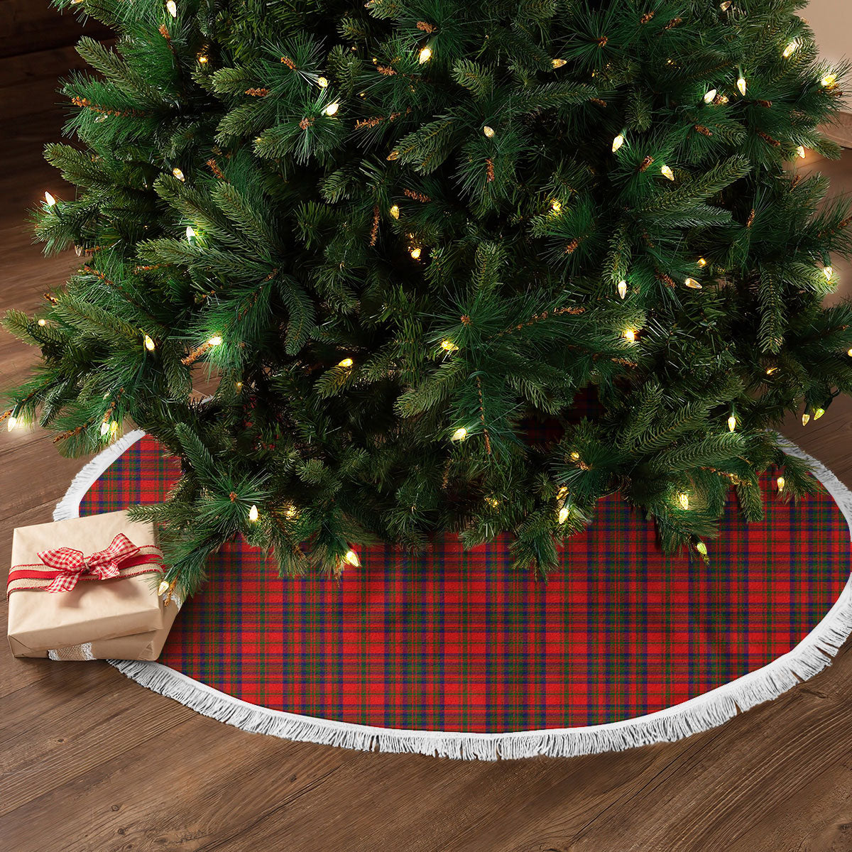 Matheson Modern Tartan Christmas Tree Skirt