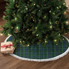 Stewart Hunting Modern Tartan Christmas Tree Skirt