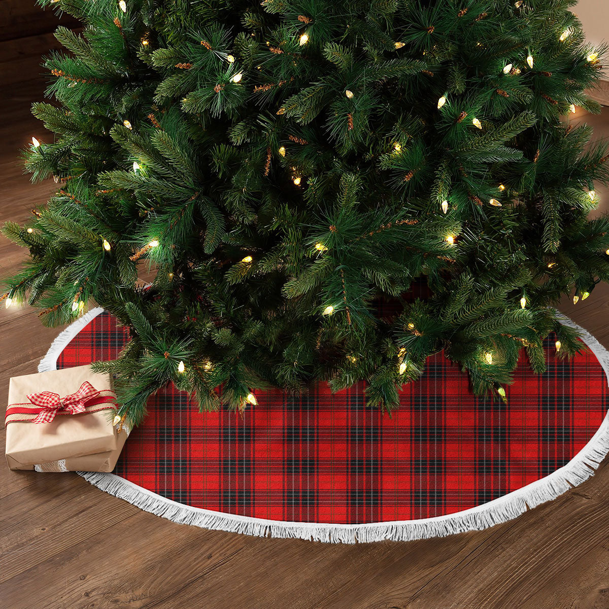 Wemyss Modern Tartan Christmas Tree Skirt