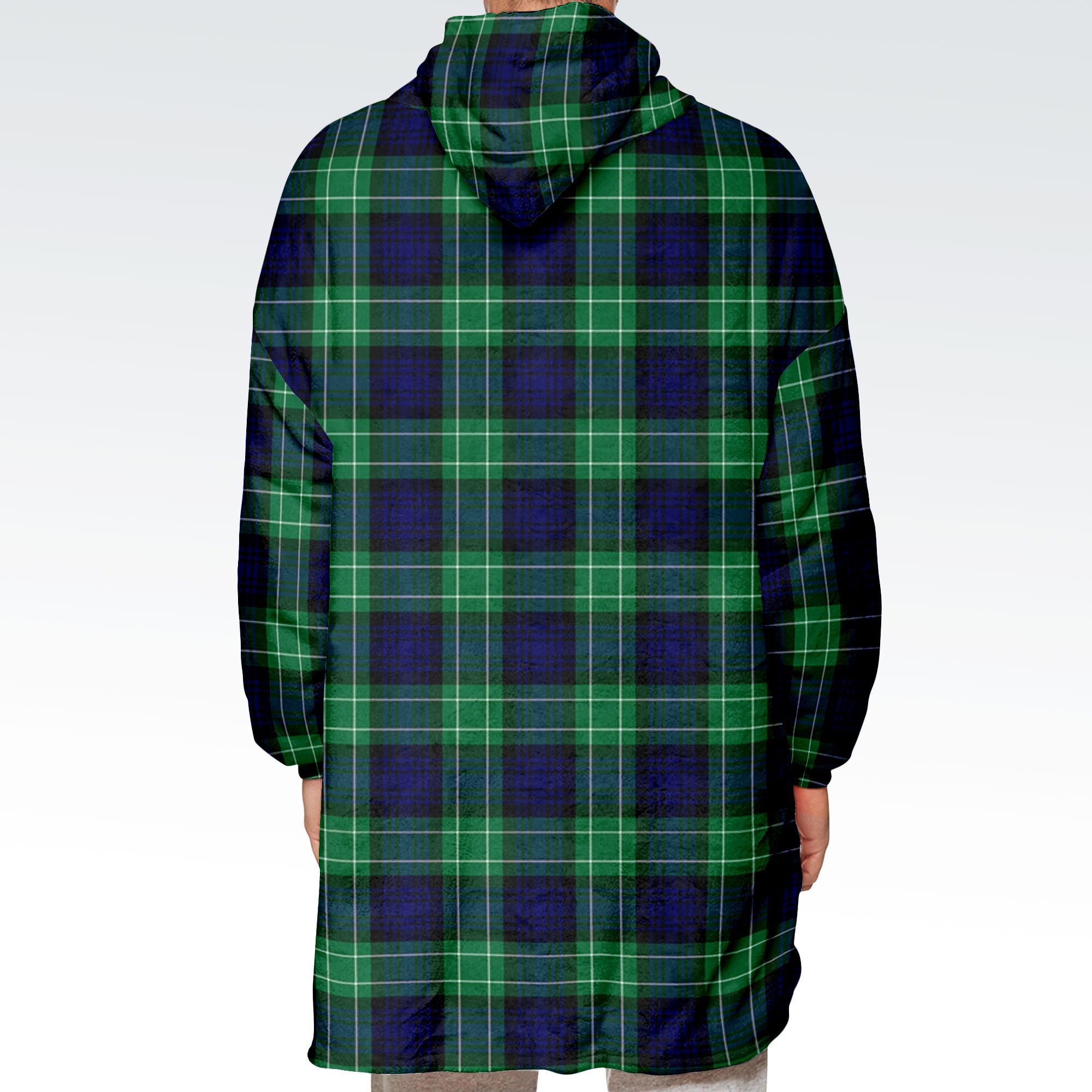 Abercrombie Tartan Hoodie Blanket