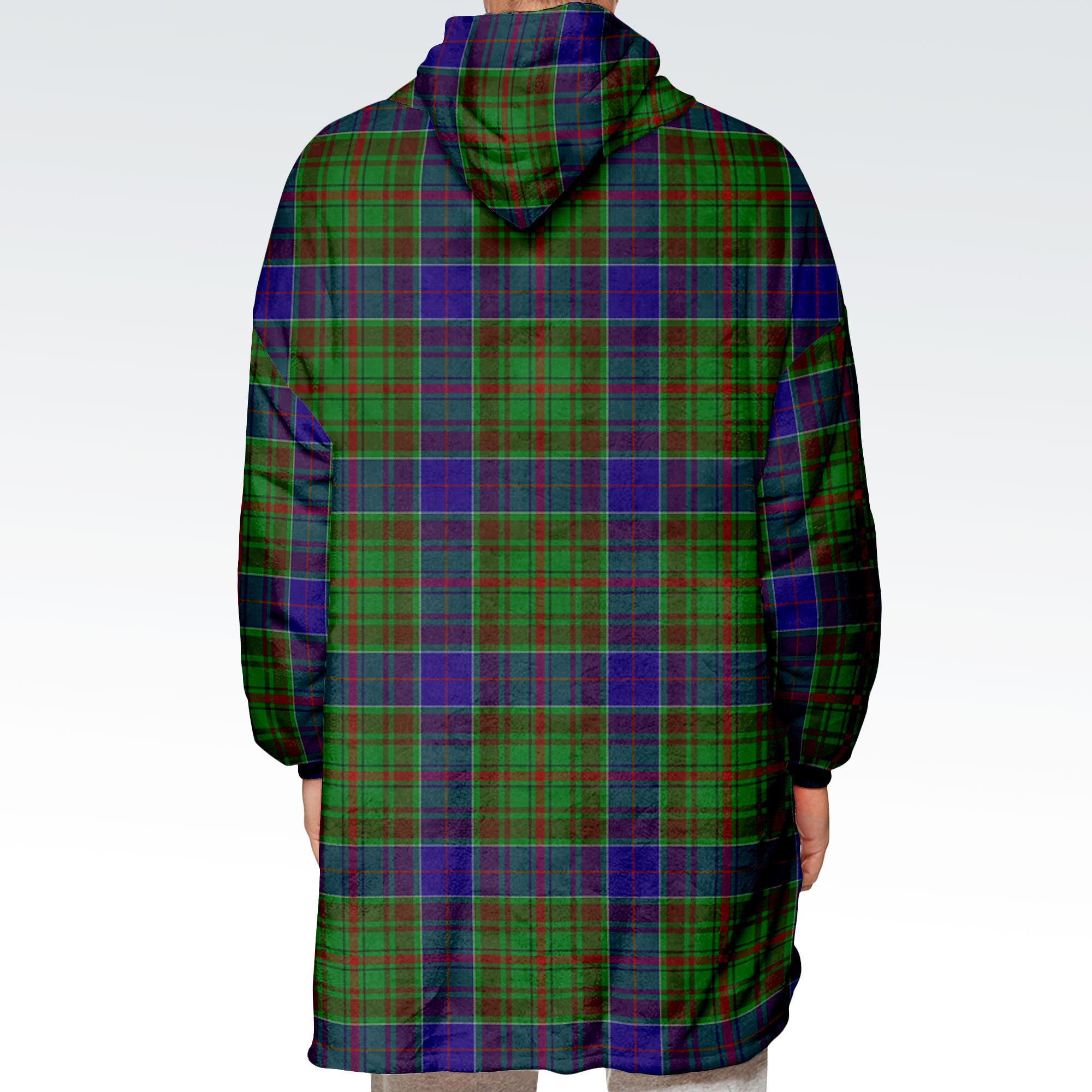 Adam Tartan Hoodie Blanket