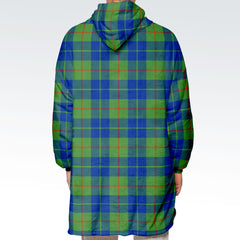 Barclay Hunting Ancient Tartan Hoodie Blanket