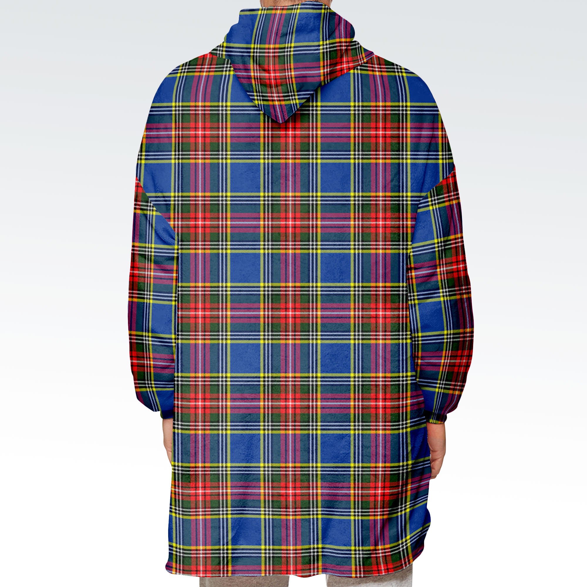 Beaton Modern Tartan Hoodie Blanket