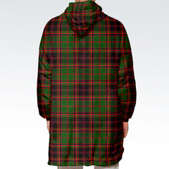 Bruce Modern Tartan Hoodie Blanket