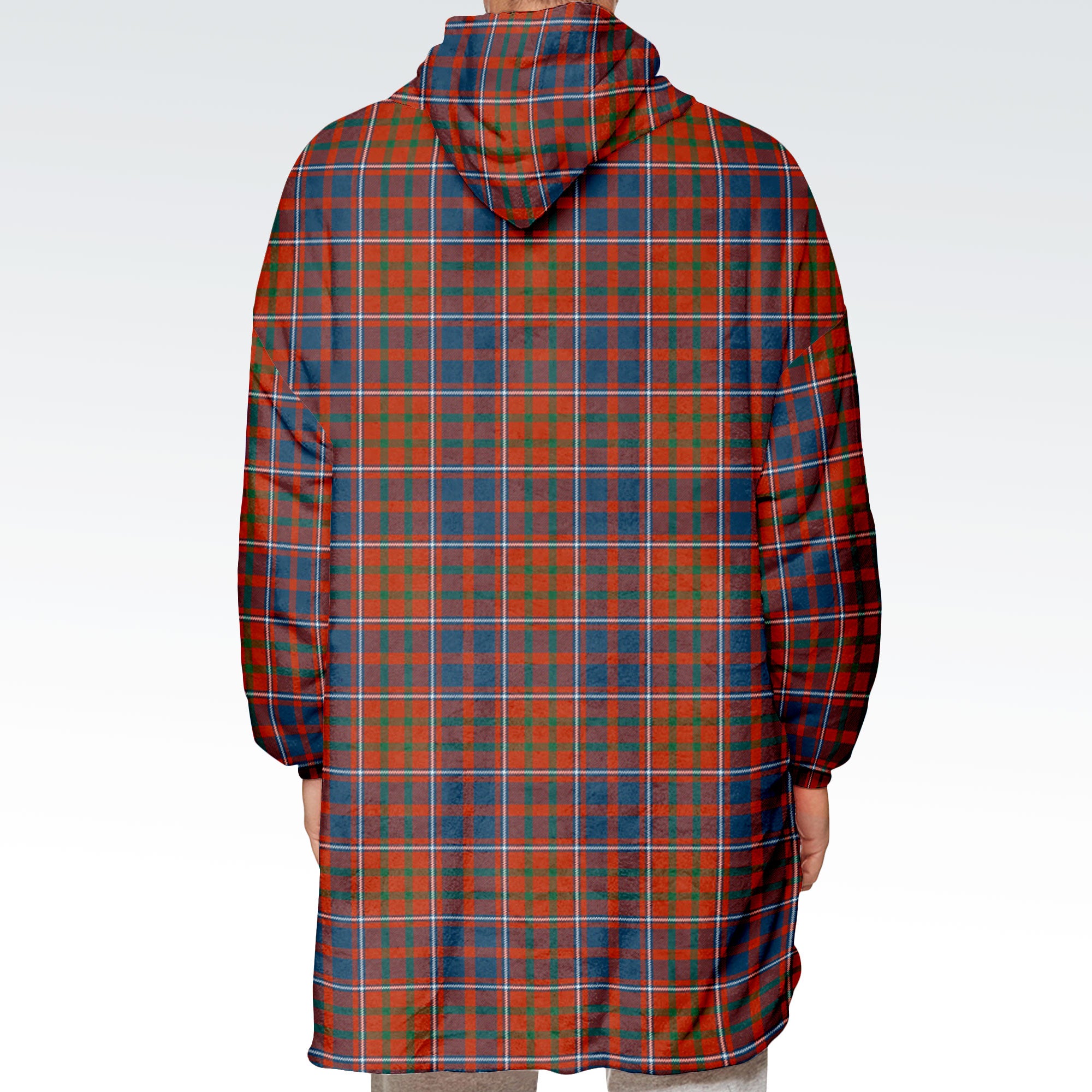 Cameron of Lochiel Ancient Tartan Hoodie Blanket