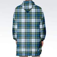 Campbell Dress Ancient Tartan Hoodie Blanket