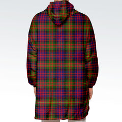 Carnegie Modern Tartan Hoodie Blanket