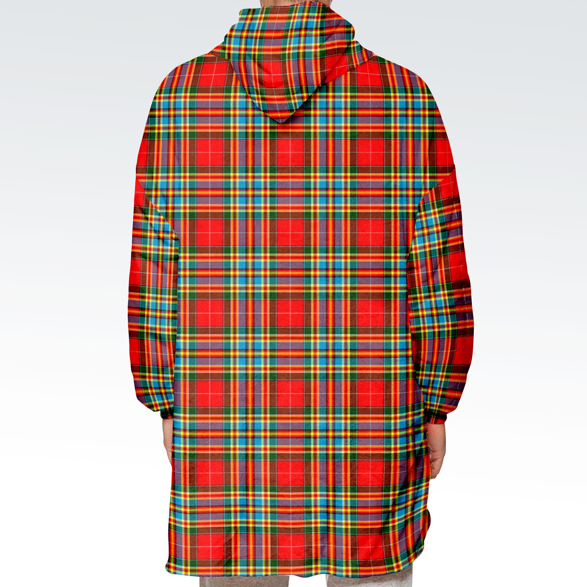 Chattan Tartan Hoodie Blanket