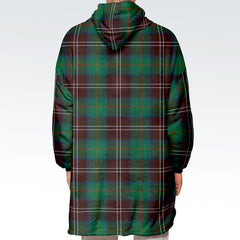 Chisholm Hunting Ancient Tartan Hoodie Blanket