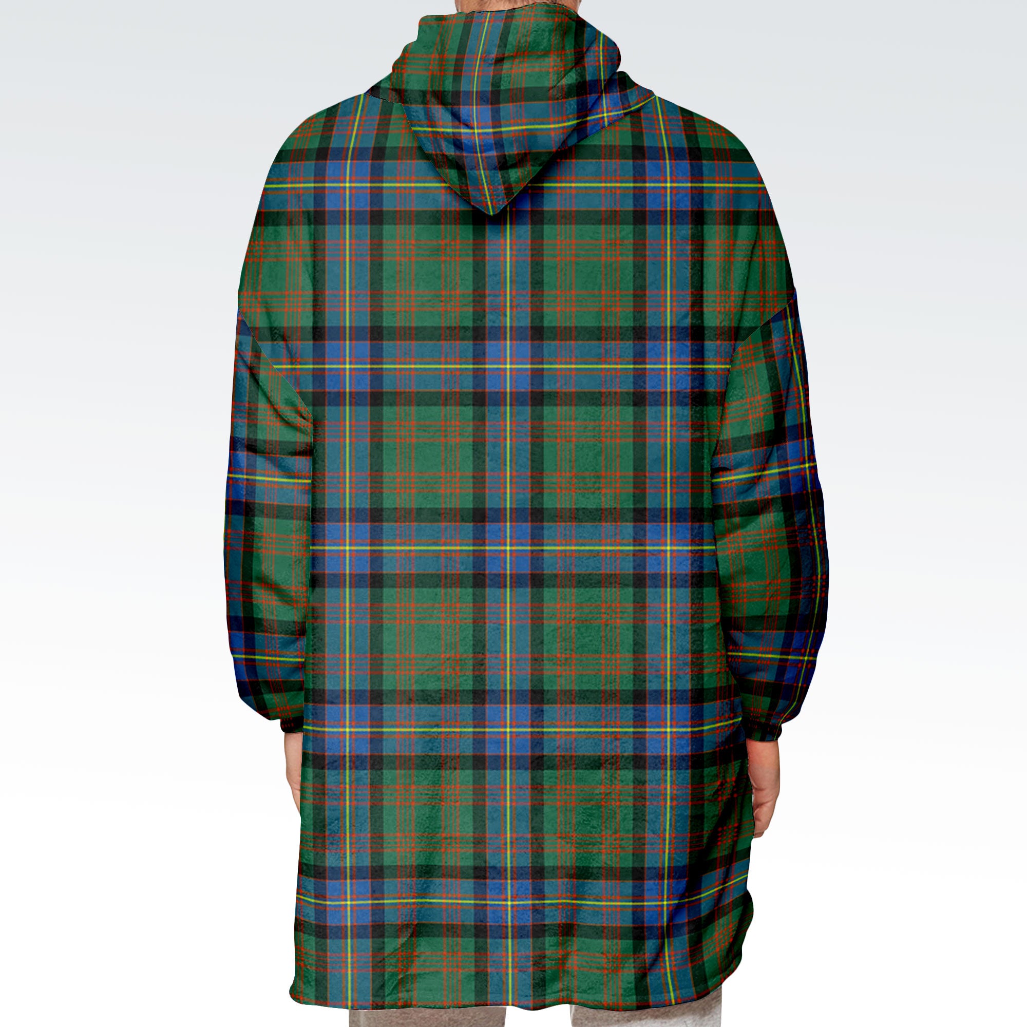 Cochrane Ancient Tartan Hoodie Blanket