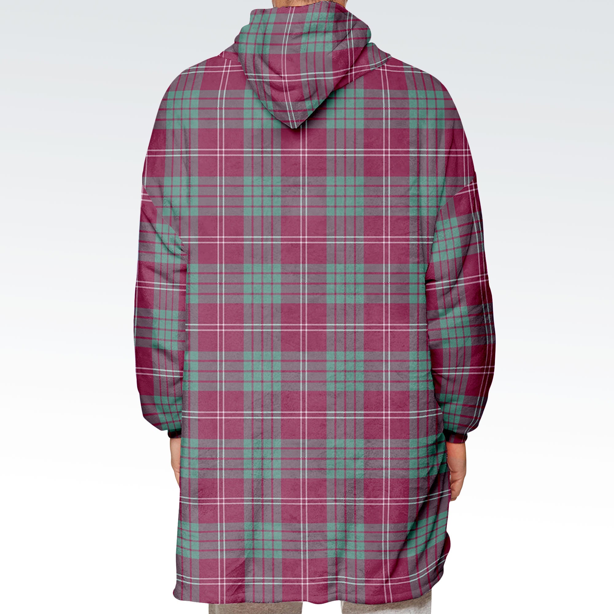 Crawford Ancient Tartan Hoodie Blanket