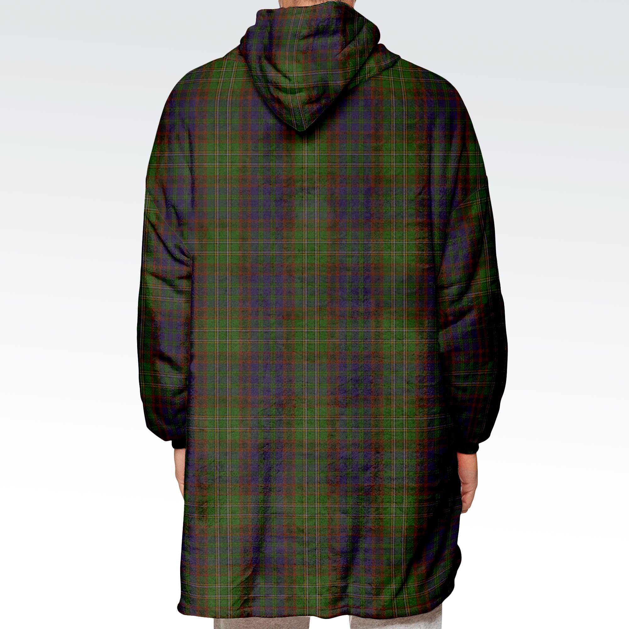 Cunningham Hunting Modern Tartan Hoodie Blanket