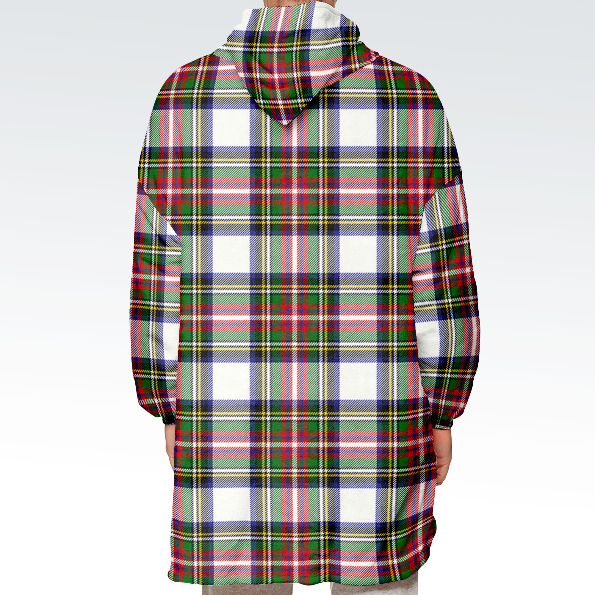 Dennistoun Tartan Hoodie Blanket