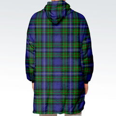 Donnachaidh Tartan Hoodie Blanket