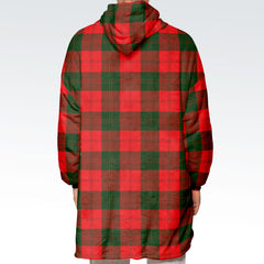 Erskine Modern Tartan Hoodie Blanket