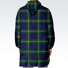 Forbes Modern Tartan Hoodie Blanket