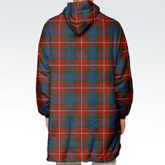 Fraser (of Lovat) Ancient Tartan Hoodie Blanket