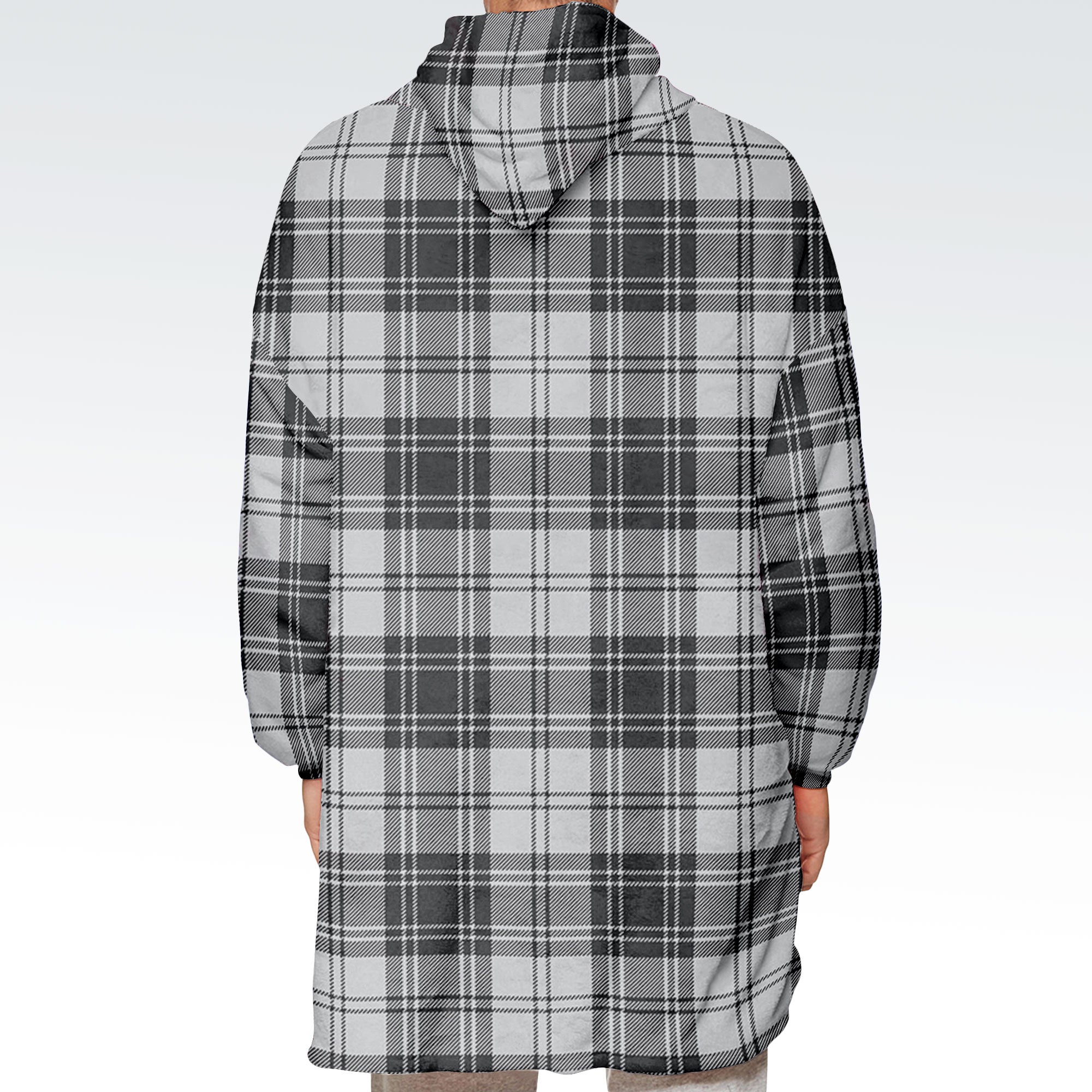 Glen Tartan Hoodie Blanket