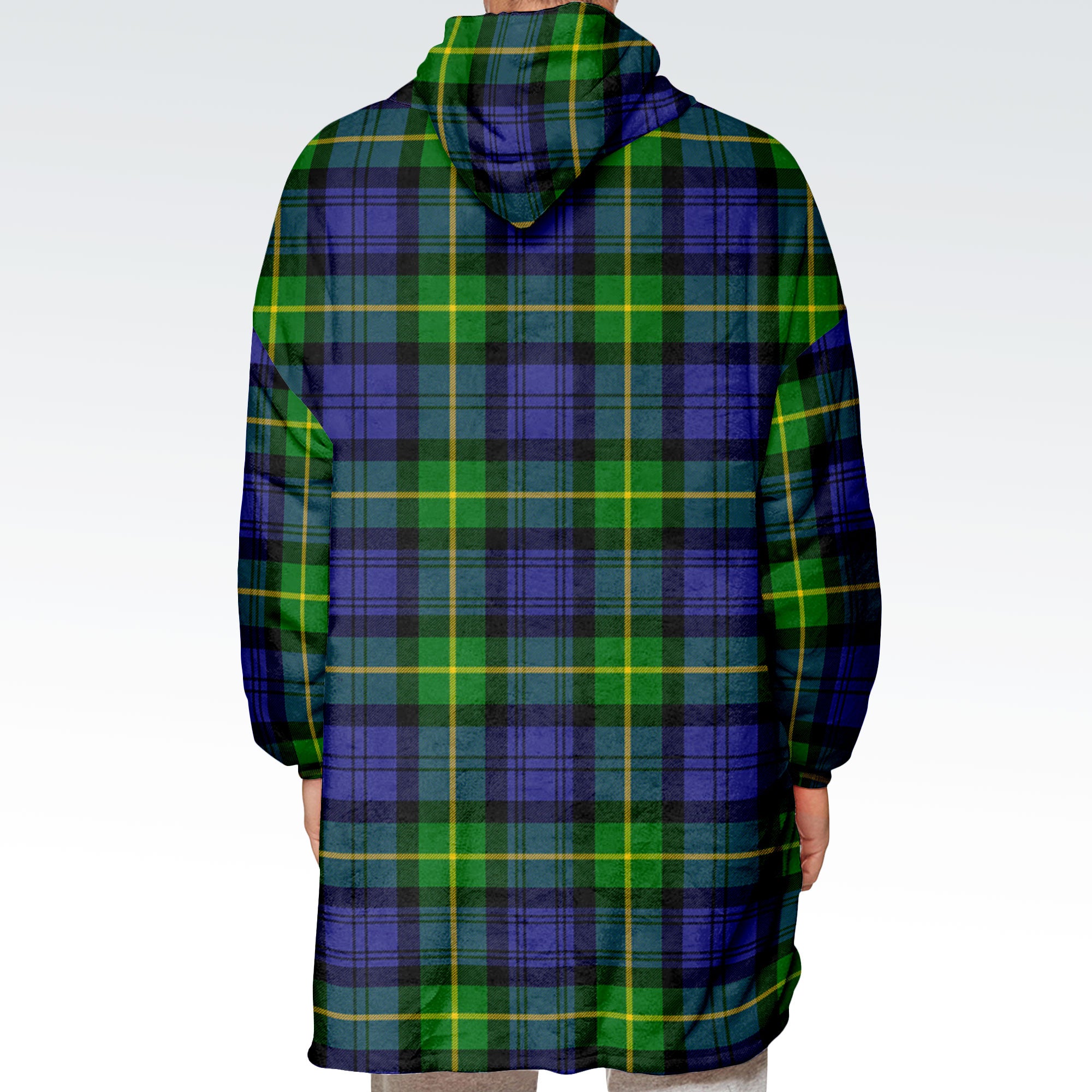 Gordon Modern Tartan Hoodie Blanket