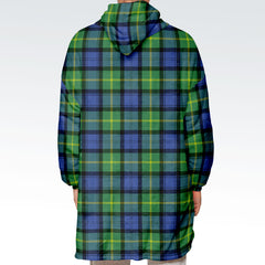 Gordon Old Ancient Tartan Hoodie Blanket