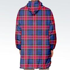 Graham of Menteith Red Tartan Hoodie Blanket