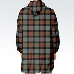 Gunn Weathered Tartan Hoodie Blanket