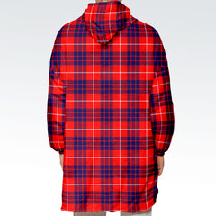 Hamilton Modern Tartan Hoodie Blanket