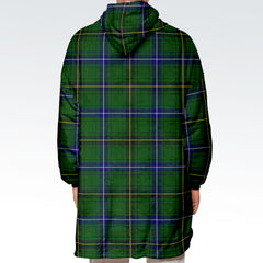 Henderson Modern Tartan Hoodie Blanket