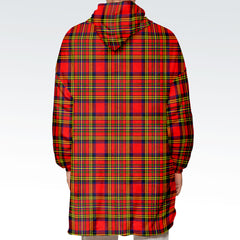 Hepburn Tartan Hoodie Blanket