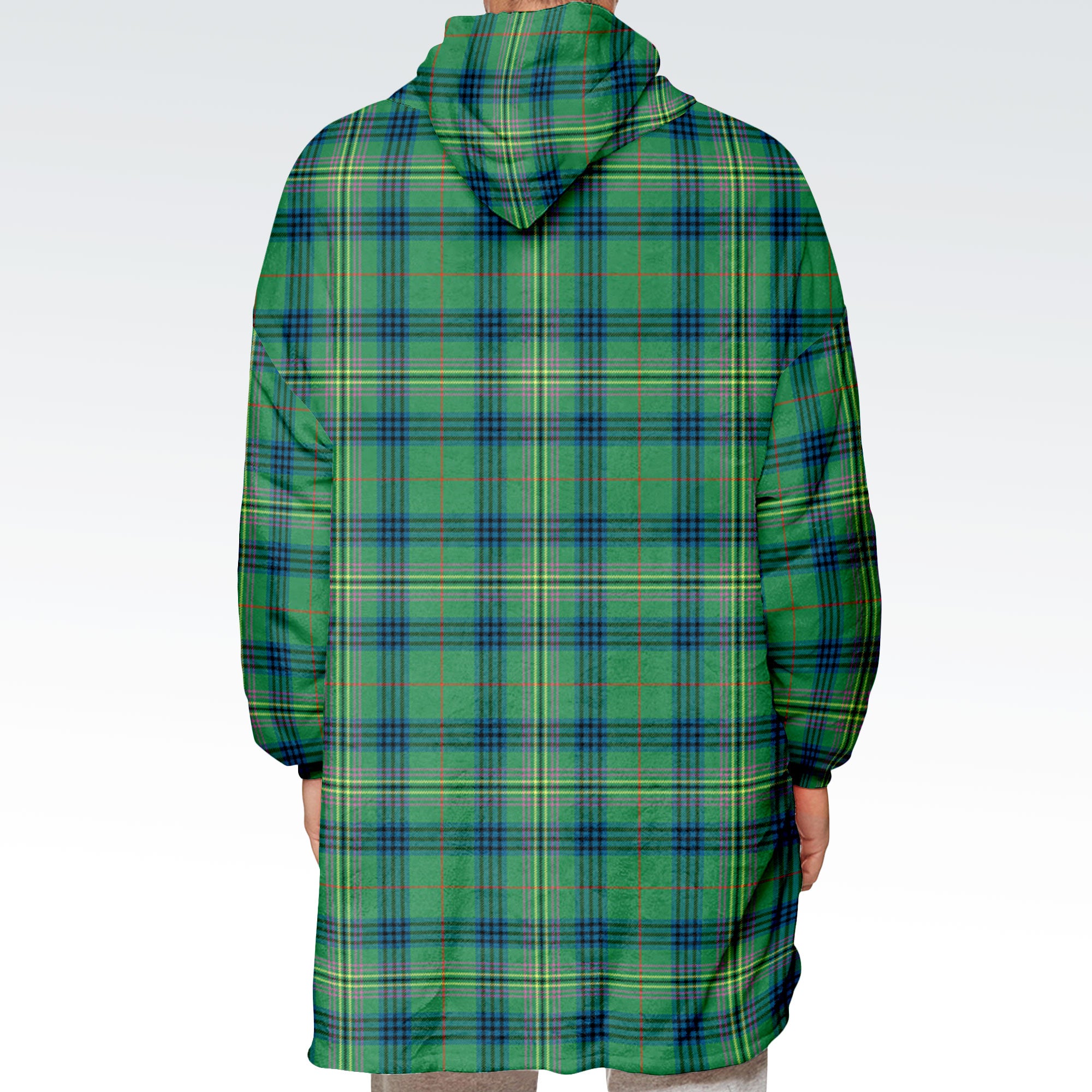 Kennedy Ancient Tartan Hoodie Blanket