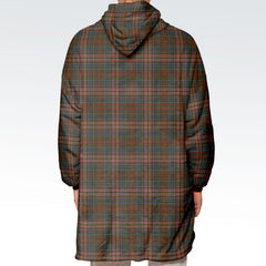 Kennedy Weathered Tartan Hoodie Blanket