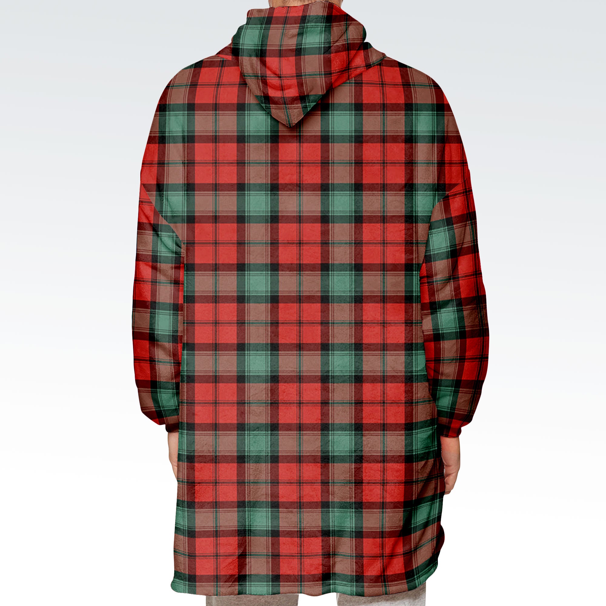 Kerr Ancient Tartan Hoodie Blanket