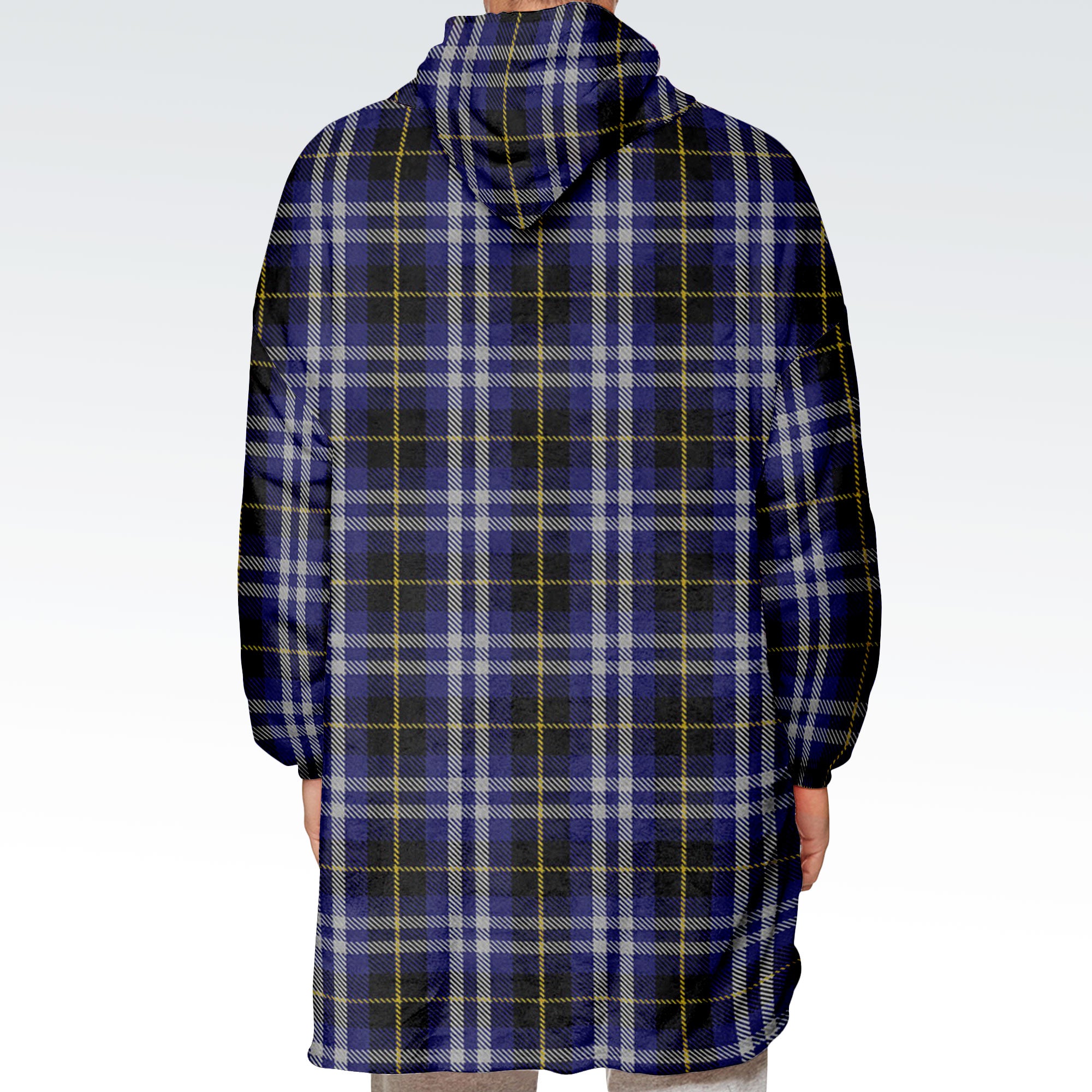 Kilmarnock Tartan Hoodie Blanket