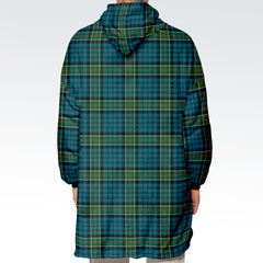 Kirkpatrick Ancient Tartan Hoodie Blanket