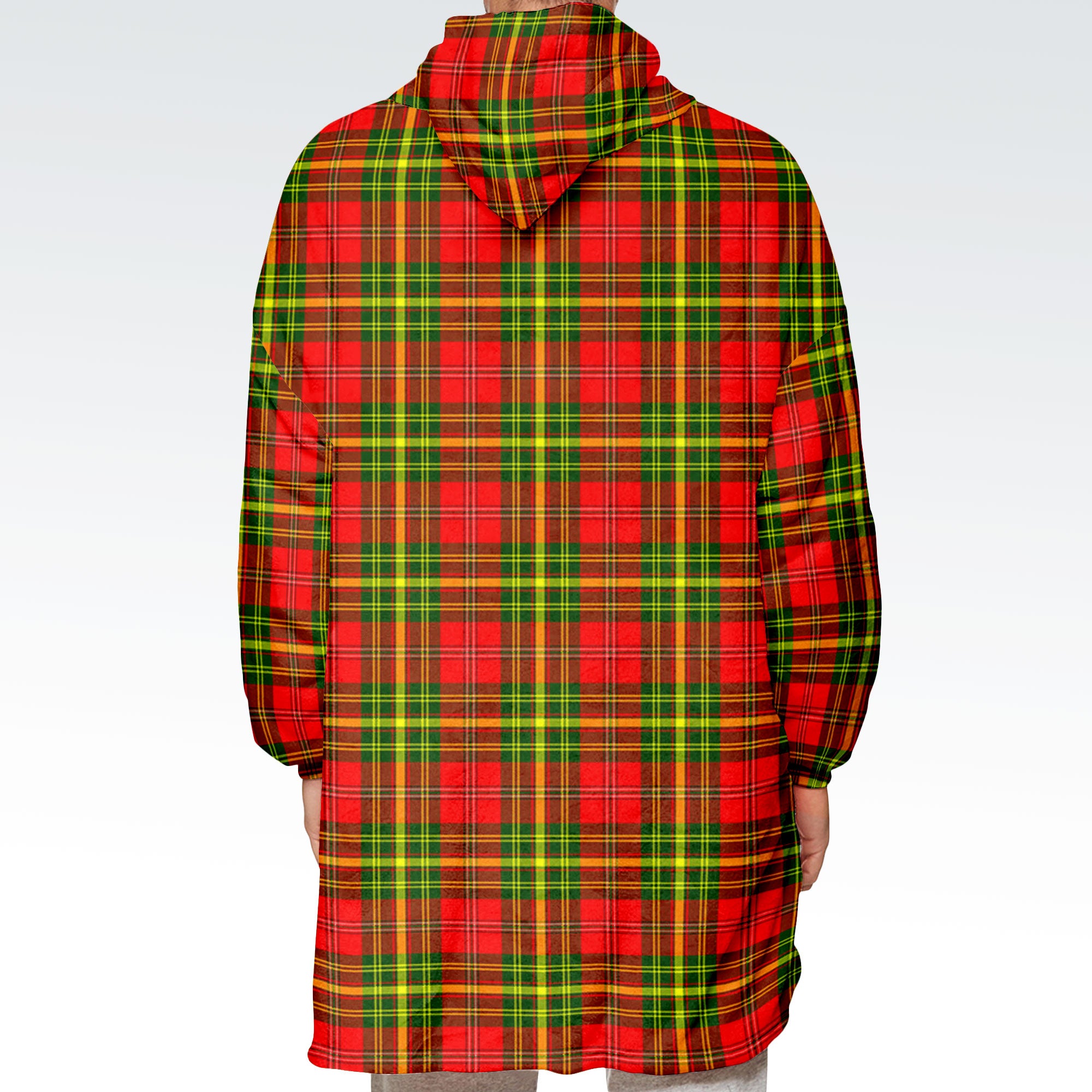 Leask Tartan Hoodie Blanket