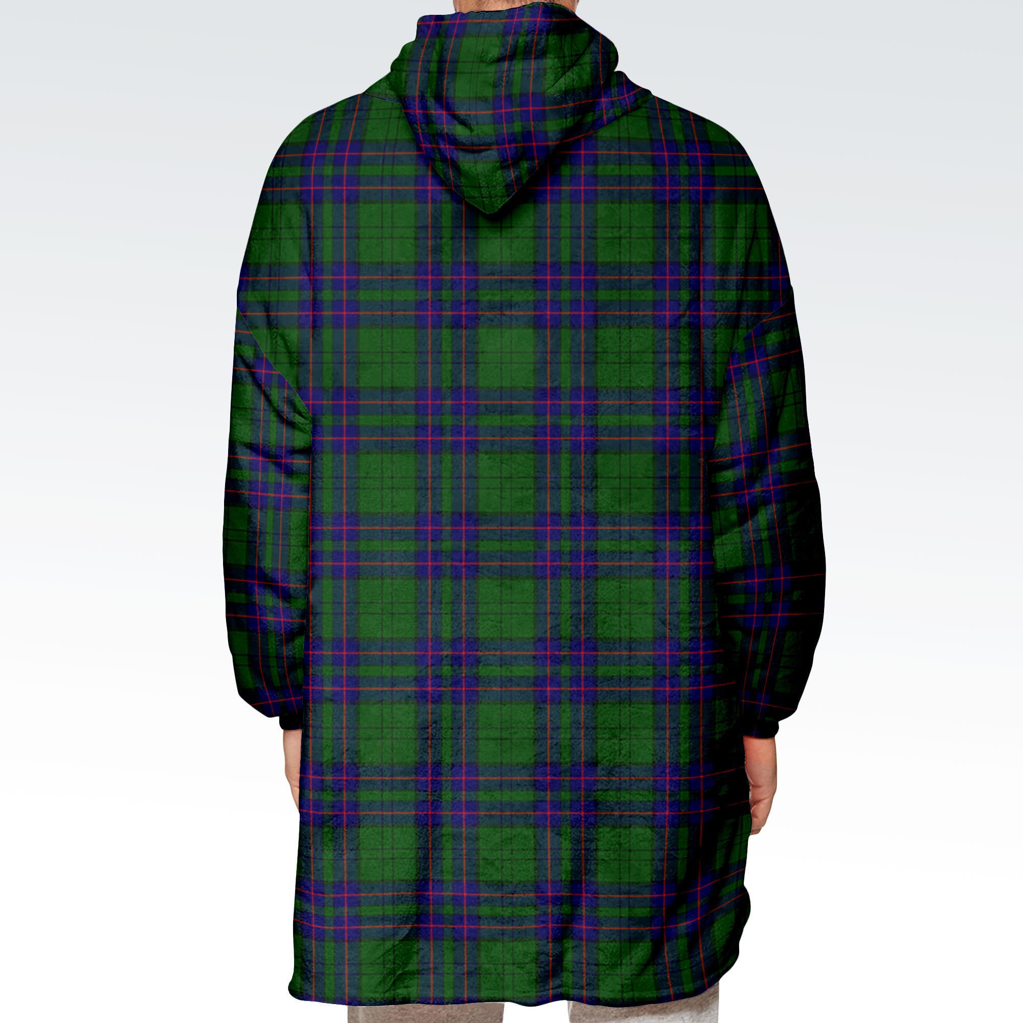 Lockhart Modern Tartan Hoodie Blanket