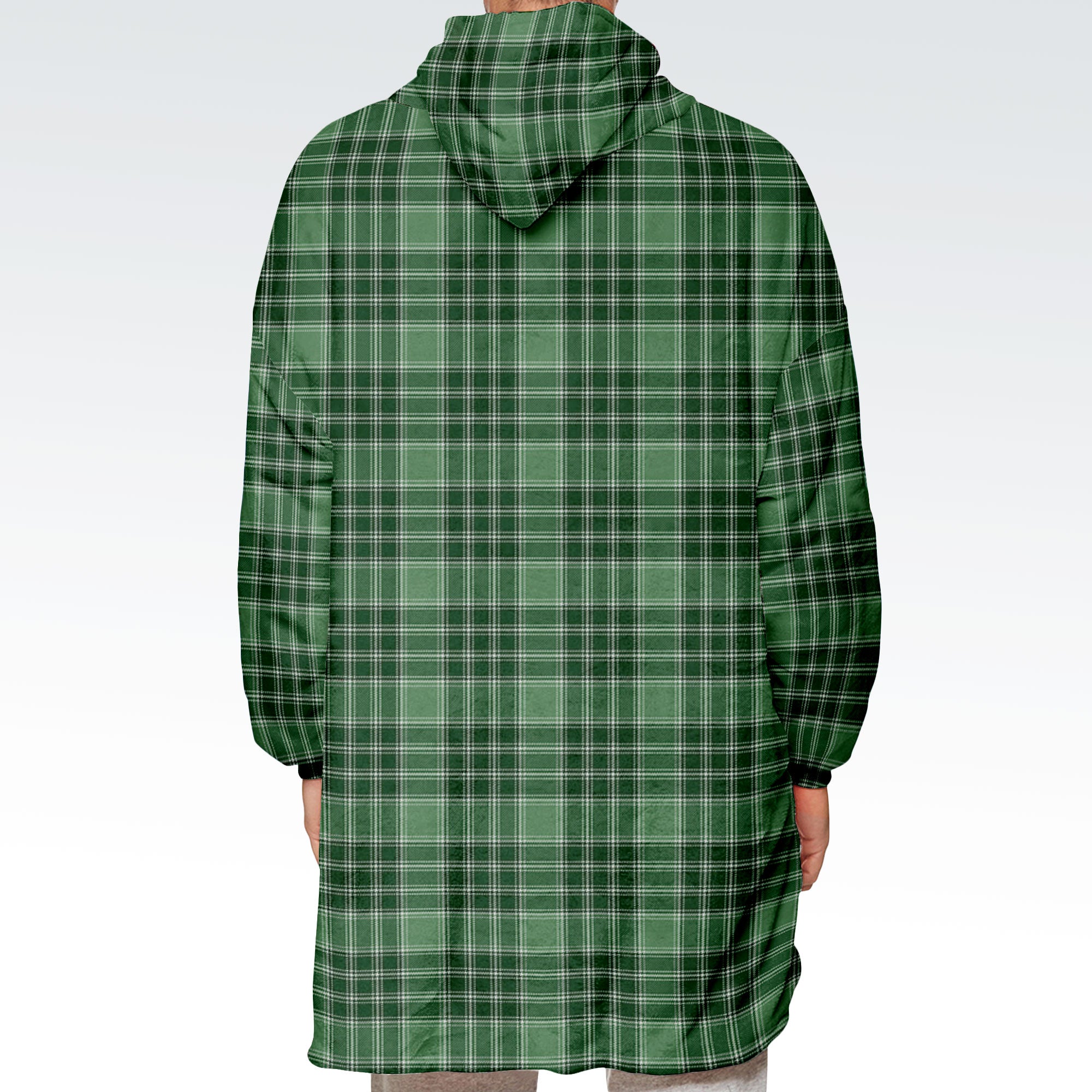 MacDonald Lord of the Isles Hunting Tartan Hoodie Blanket