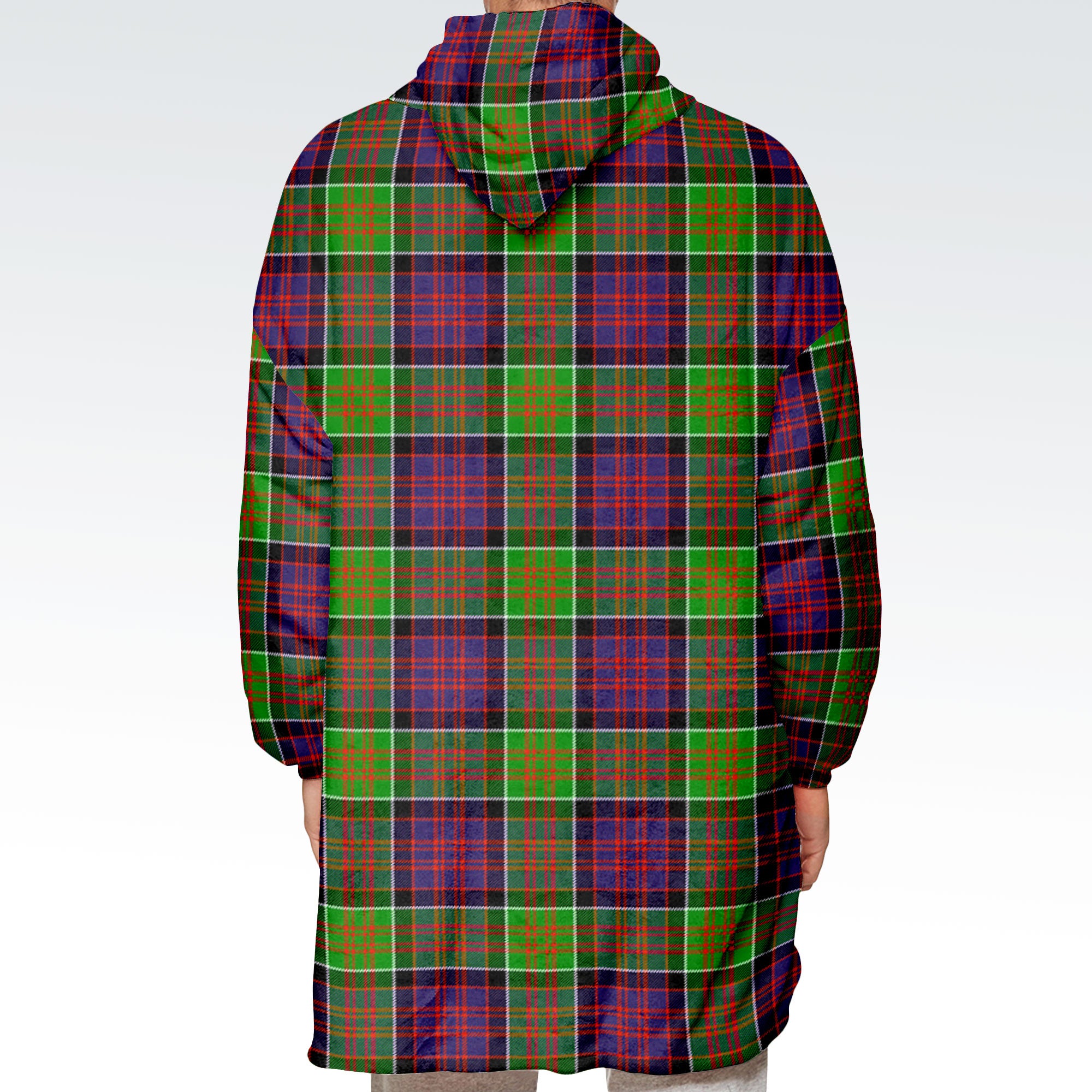 MacDonald (Clan Ranald) Tartan Hoodie Blanket