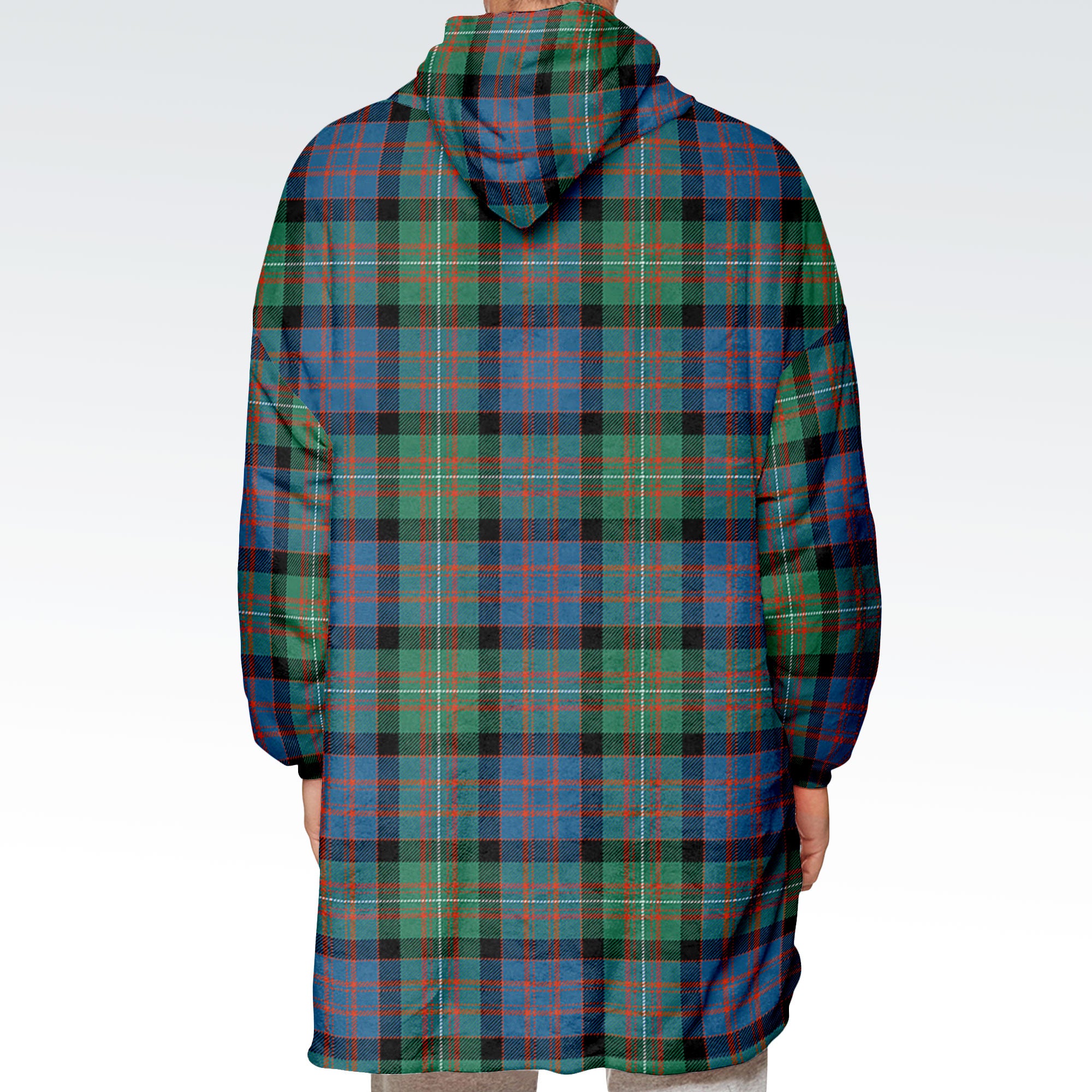 MacDonnell of Glengarry Ancient Tartan Hoodie Blanket