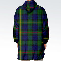 MacEwan Modern Tartan Hoodie Blanket