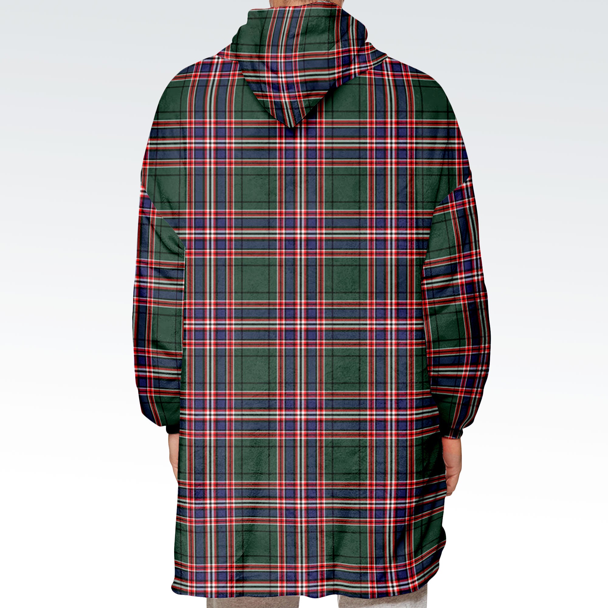 MacFarlane Hunting Modern Tartan Hoodie Blanket