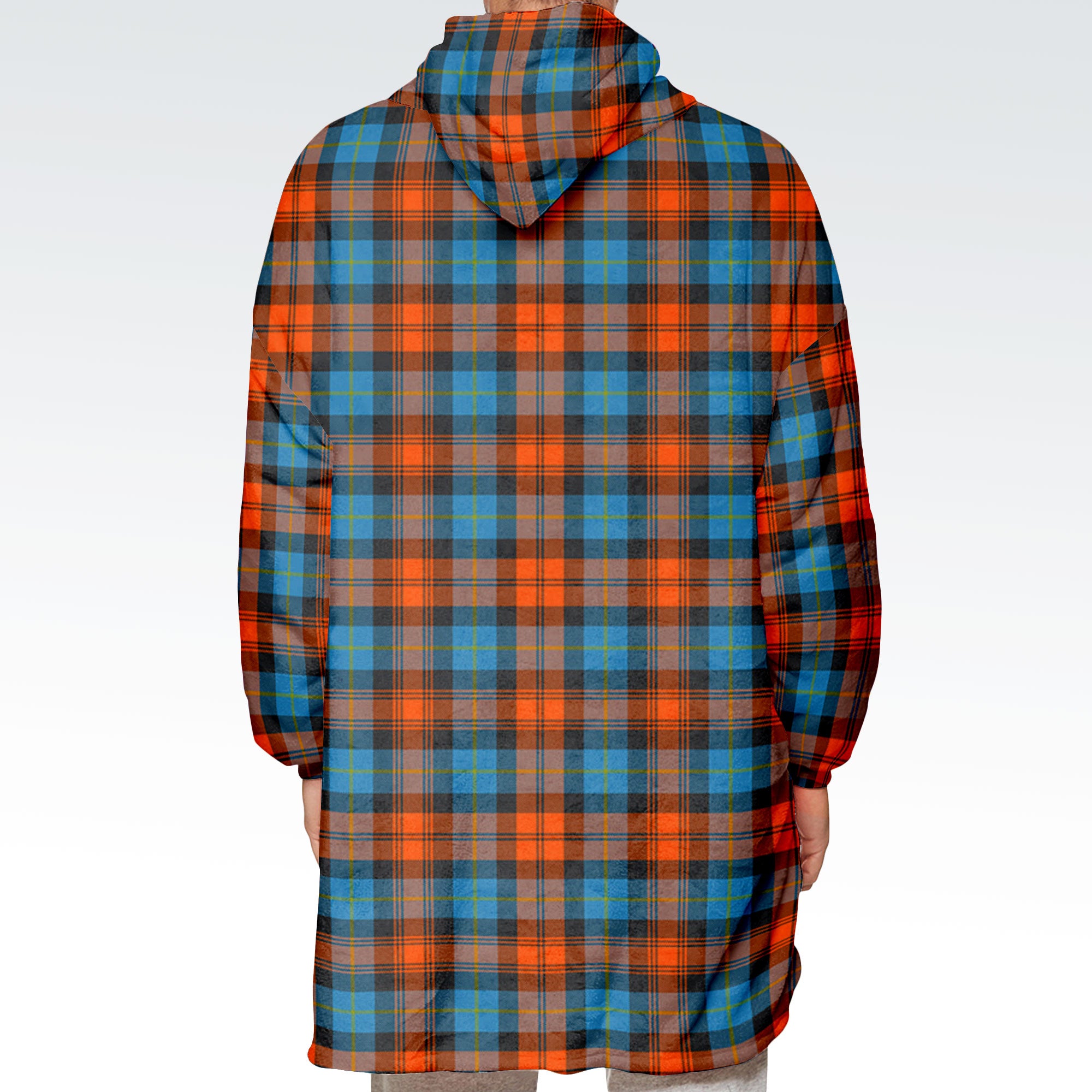 MacLachlan Ancient Tartan Hoodie Blanket