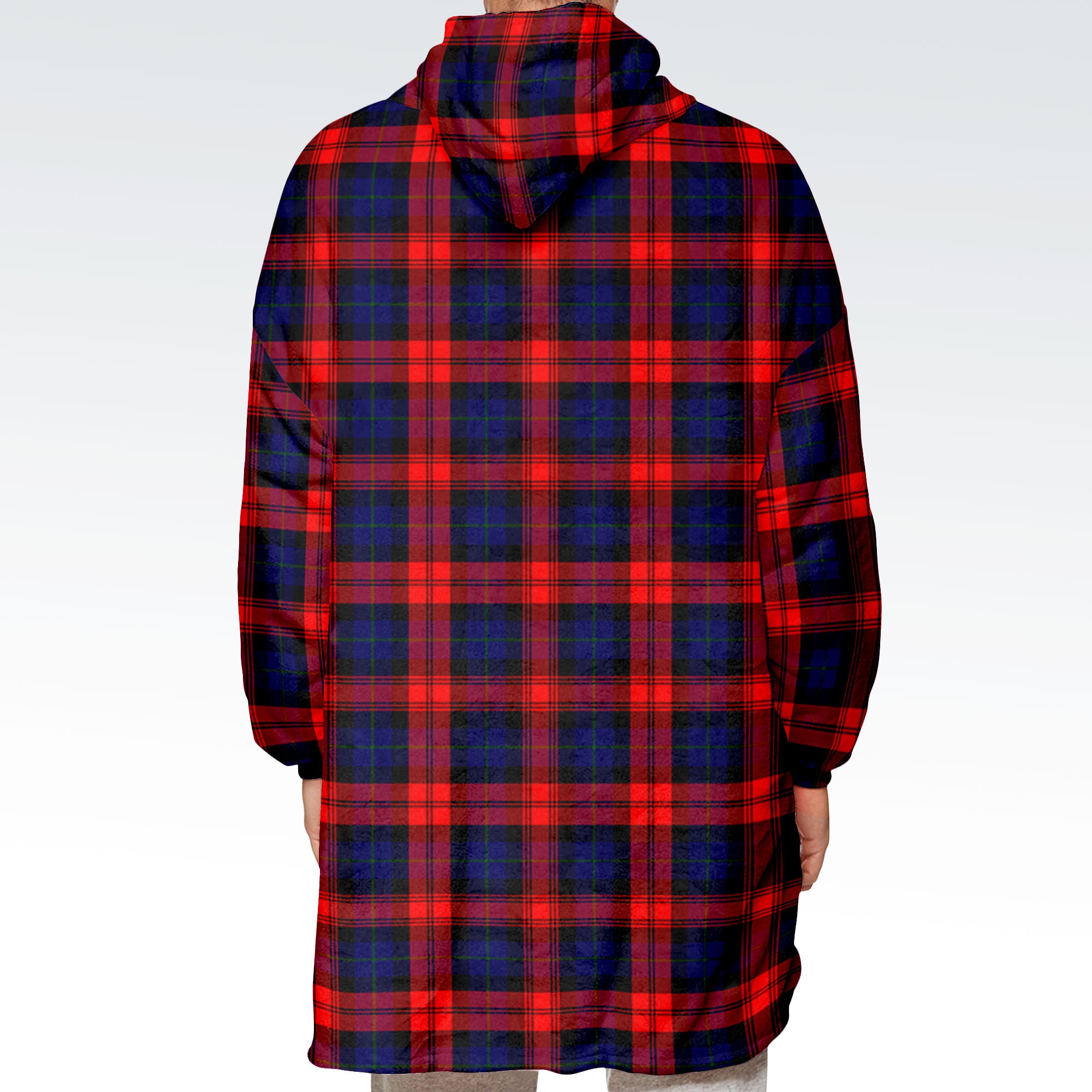 MacLachlan Modern Tartan Hoodie Blanket