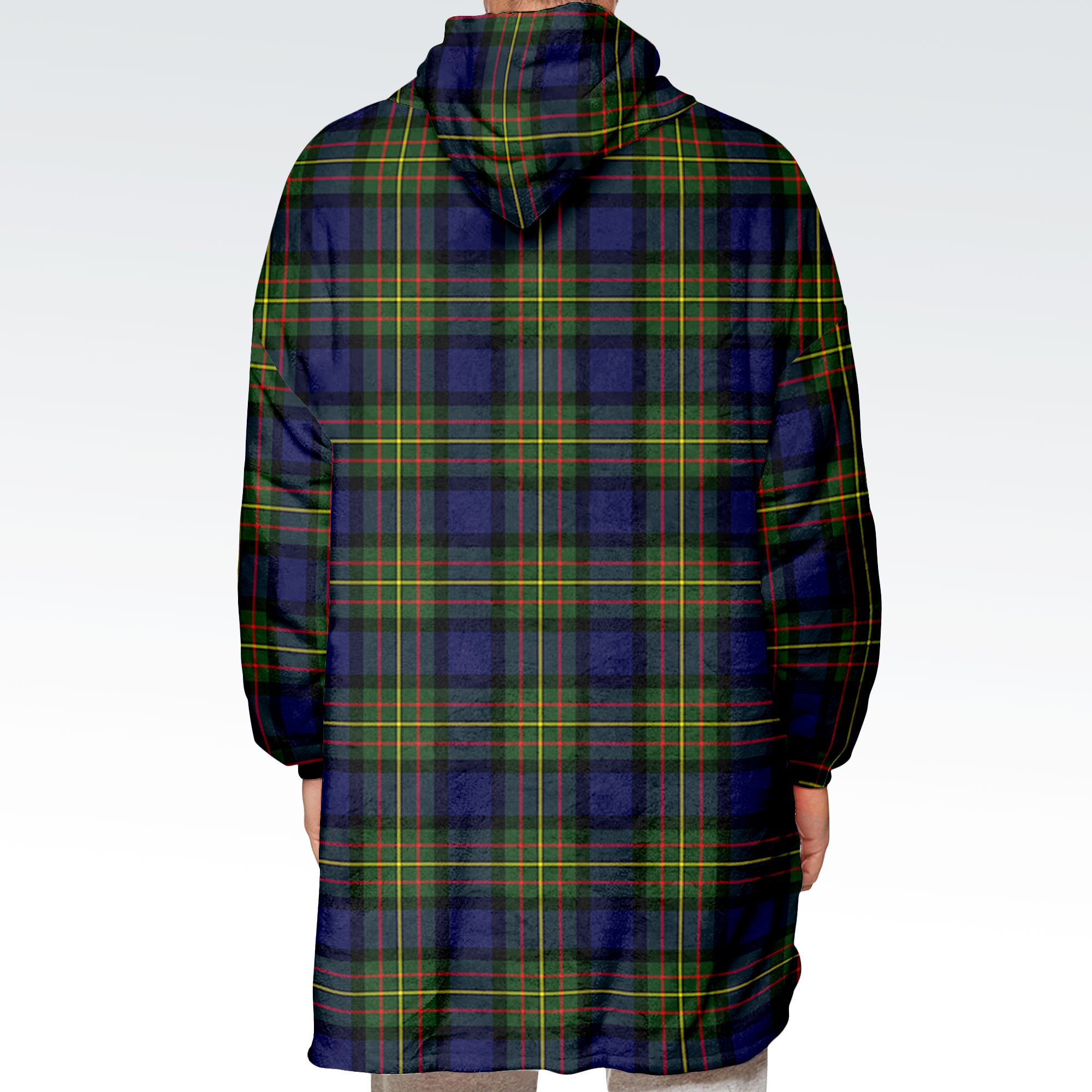 MacLaren Modern Tartan Hoodie Blanket