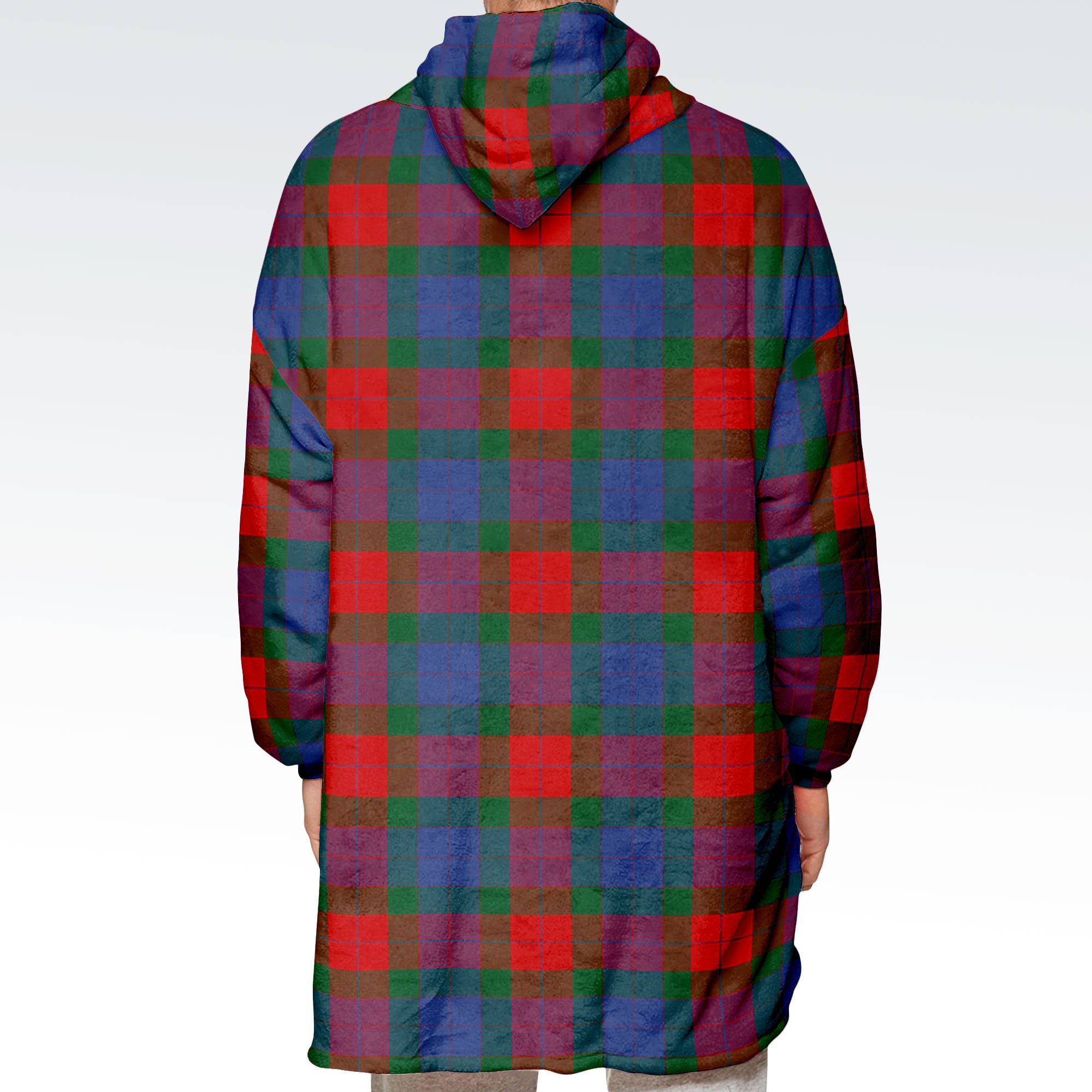 Mar Tartan Hoodie Blanket